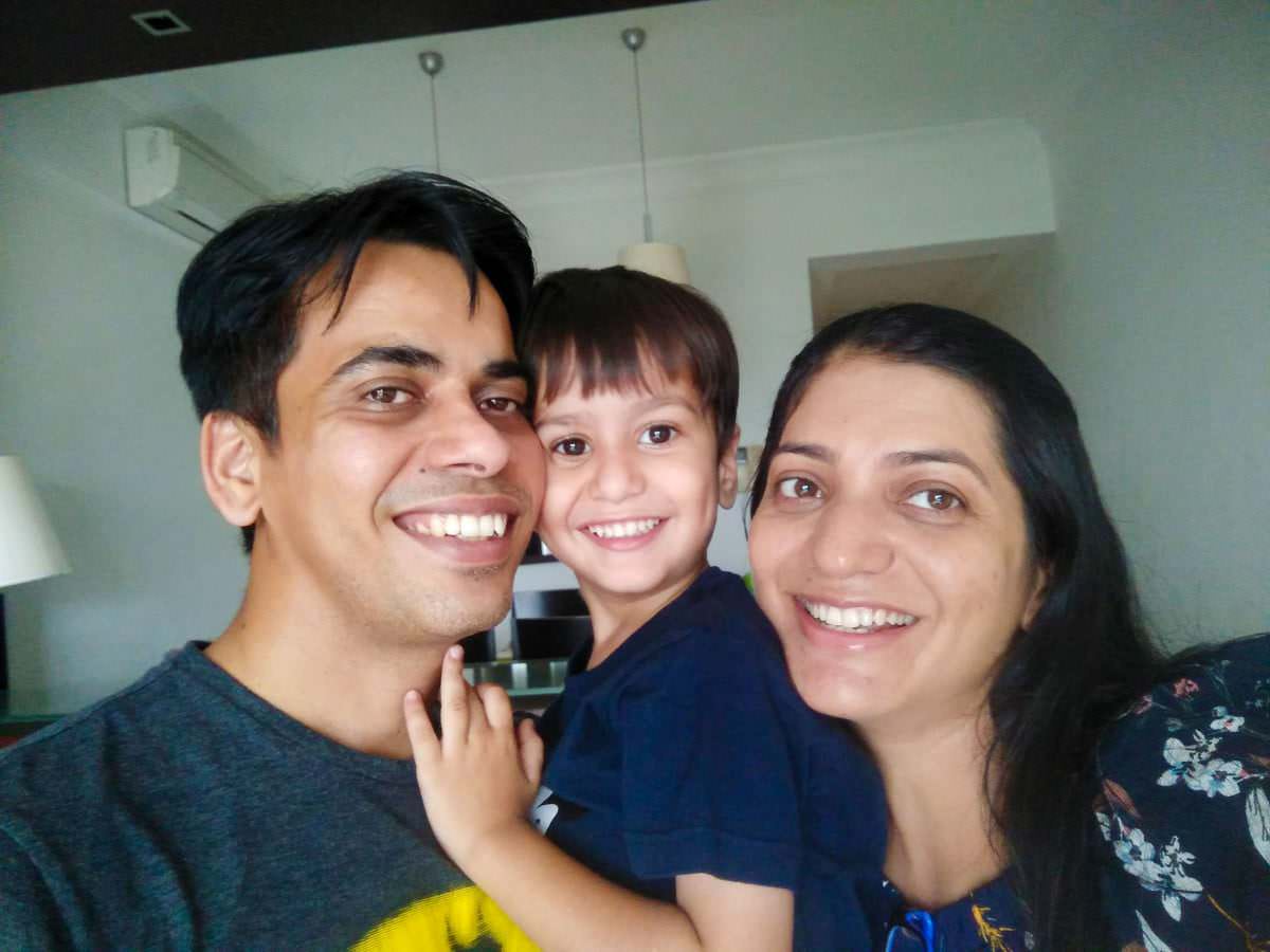 Roopa, mother of Aurik Joshi