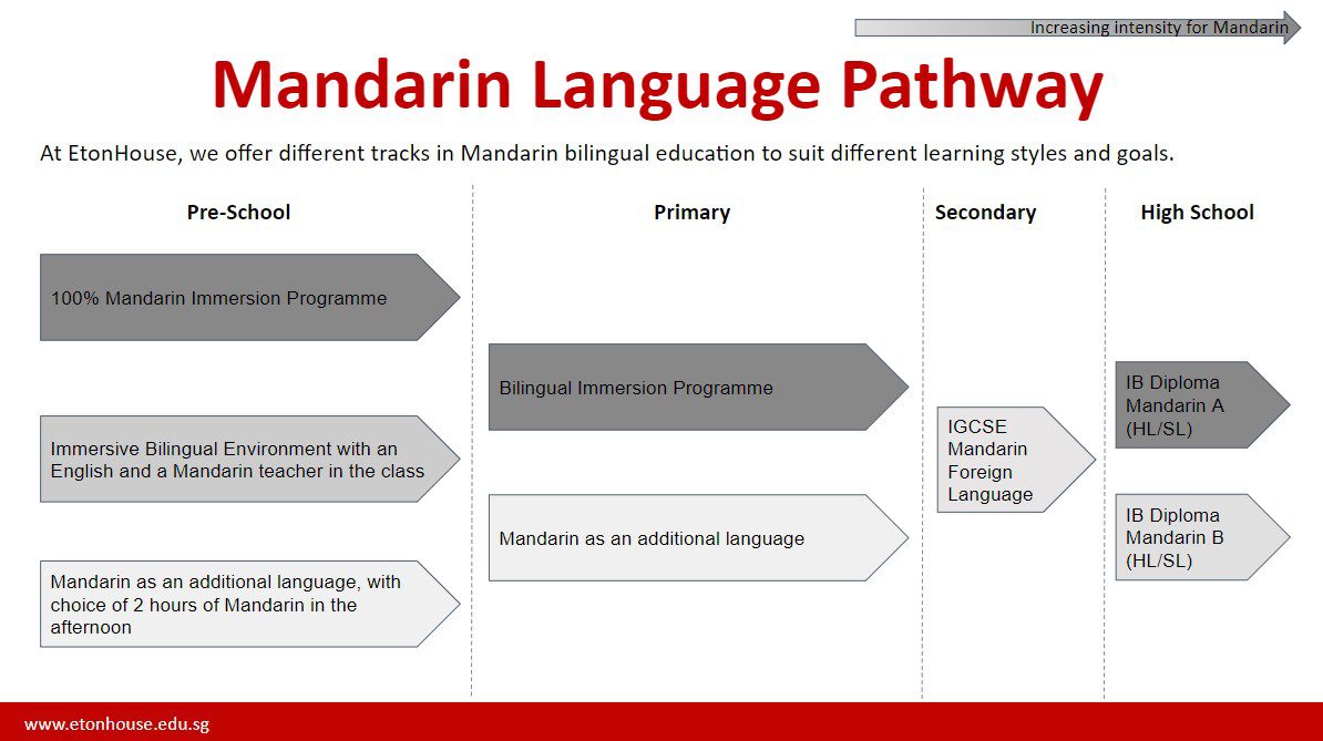 Bilingual Programme | EtonHouse International School & Pre-Schools